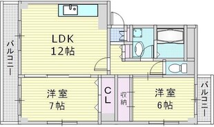 ウィンドコートの物件間取画像